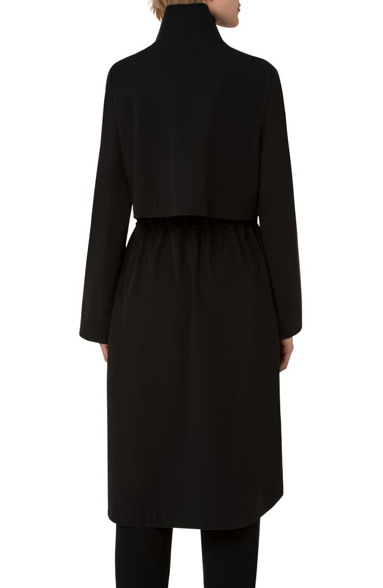 Akris punto Water Repellent Stand Collar Techno Parka, Alternate, color, 