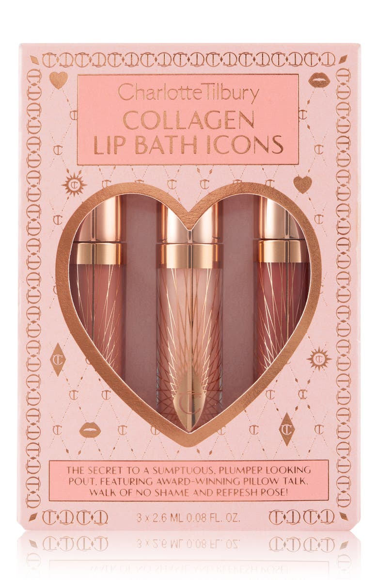 Charlotte Tilbury Collagen Lip Bath Icons Set $44 Value, Alternate, color,