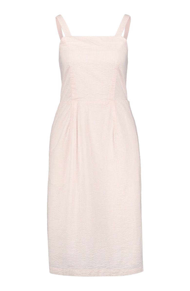 Hope 
Henry Women
s Organic Seersucker Sheath Dress, Alternate, color, Light Pink Seersucker