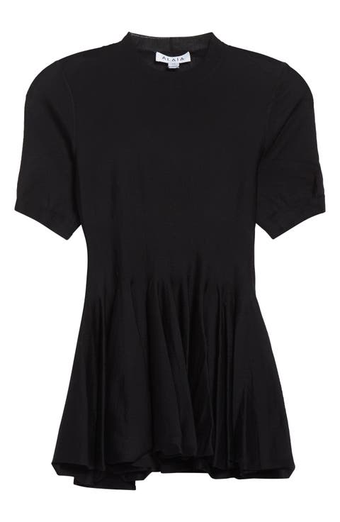 Tシャツ・カットソー ALAIA Women Tops AA9H0431J0105 BLACK EKE704_in_m.jpg