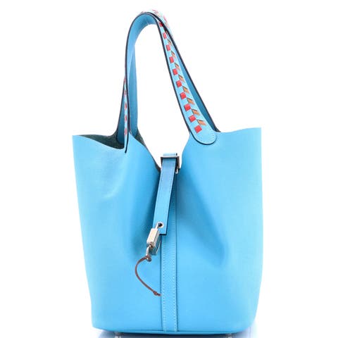 Picotin Lock Bag Tressage Epsom MM