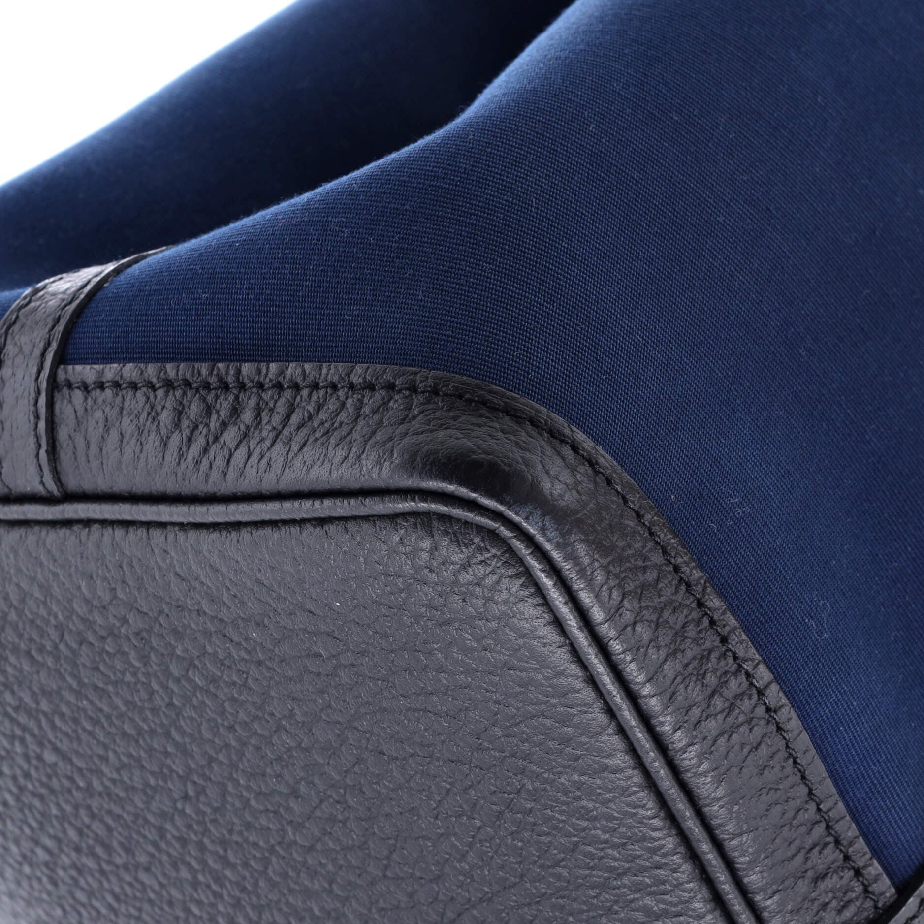 Pre-Owned Hermes Garden Party Tote Toile and Leather 36, Alternate, color, 