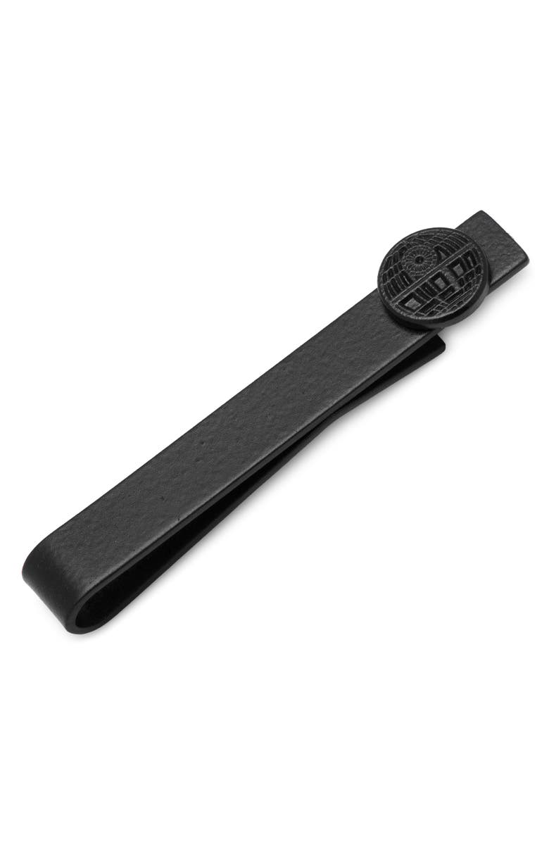 Cufflinks, Inc. Star Wars<sup>™</sup> Death Star Tie Bar, Main, color, Black