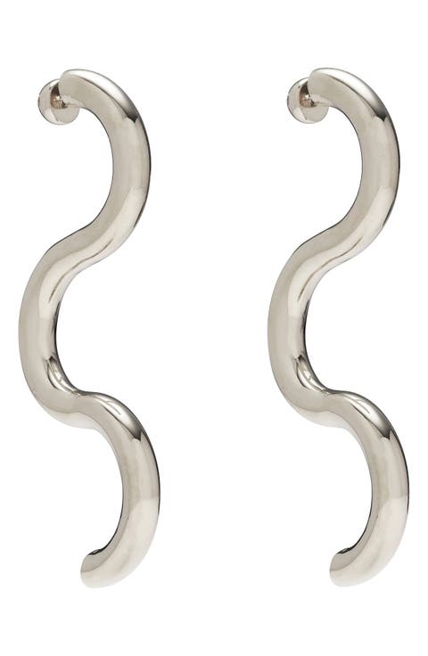 Serpentine Drop Earrings