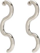 Lady Grey Serpentine Drop Earrings