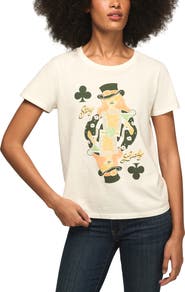 Lucky Brand Stay Lucky Cotton T-Shirt