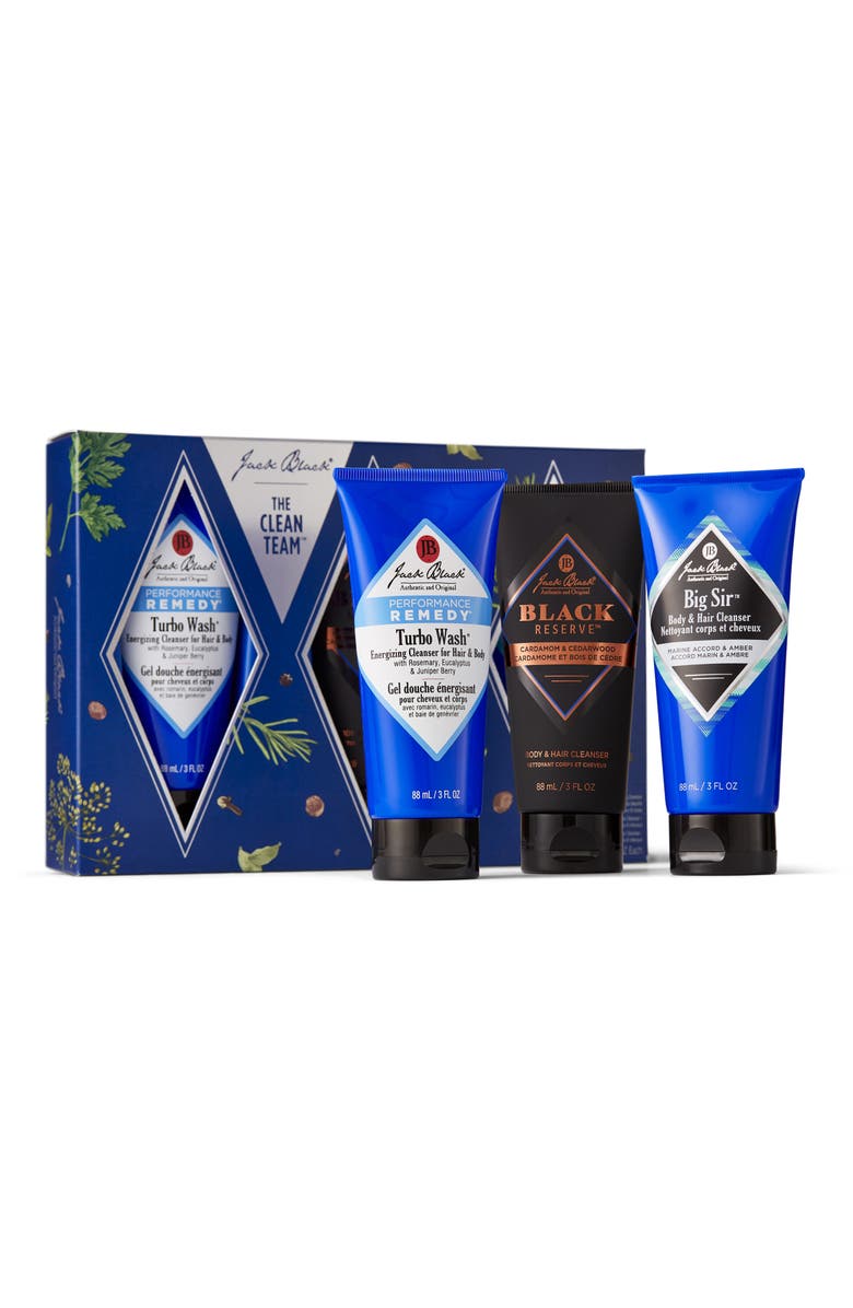 Jack Black The Clean Team Set (Limited Edition) $36 Value, Main, color, 