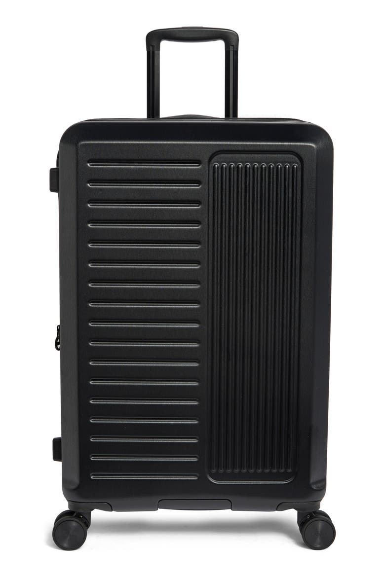 Treyton 28-Inch Hardside Spinner Luggage, Main, color, BLACK
