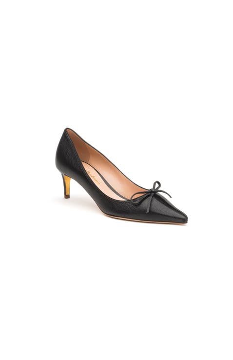 Ortona Cracked Leather Pumps
