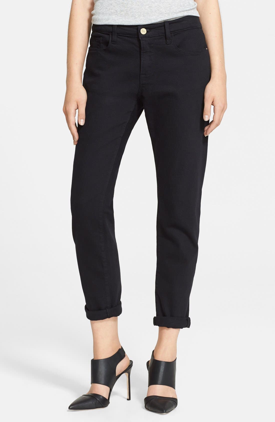 FRAME Denim Le Garcon Boyfriend Jeans