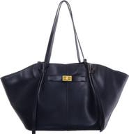 Adornia Belted Faux Leather Tote