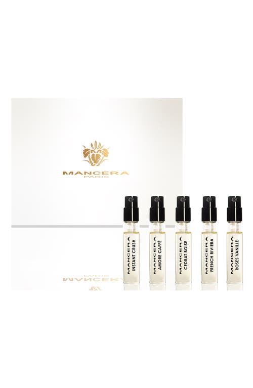 Mancera Paris 5-piece Fragrance Discovery Kit $40 Value In Transparent