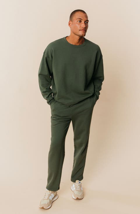 Organic Cotton Teddy Straight Leg Pant