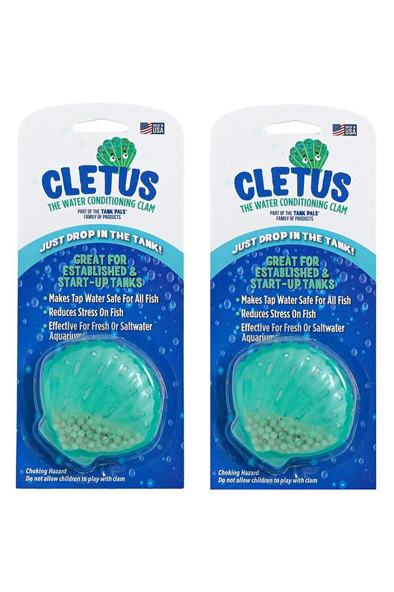 Cletus The Water Conditioning Clam, Main, color, Blue