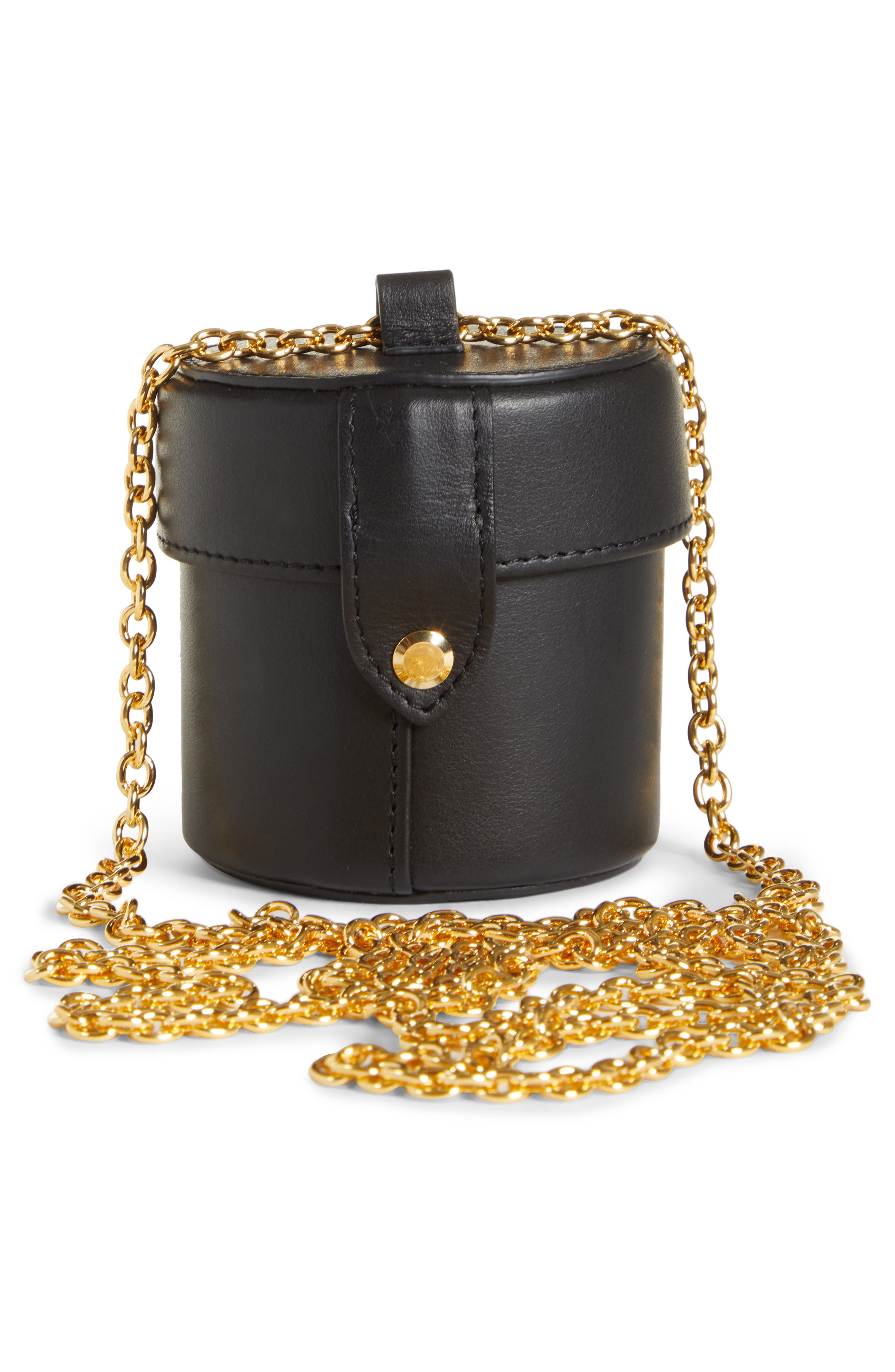 Jacquemus Le Vanity Leather Bag, Alternate, color, 