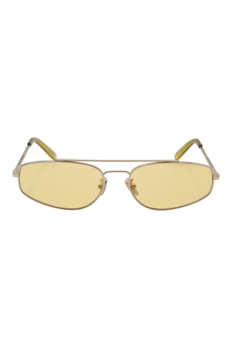 59mm Round Sunglasses, Main, color, GOLD