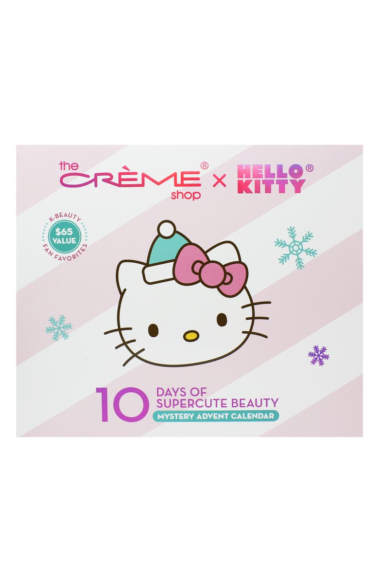 THE CREME SHOP X HELLO KITTY 10 Days of Supercute Beauty Mystery Advent Calendar, Main, color, 