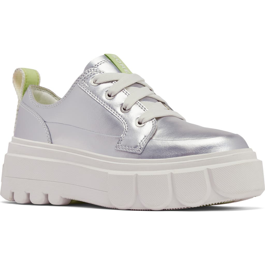 Sorel Caribou X Waterproof Platform Sneaker In Gray