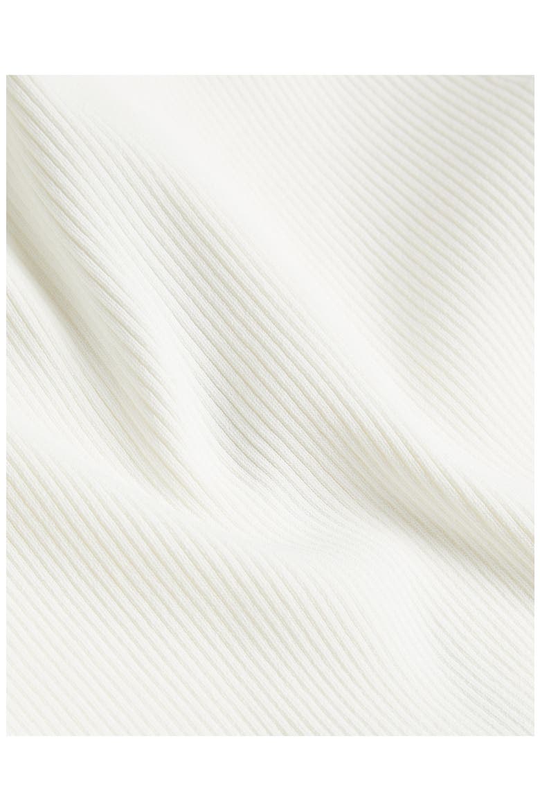 Olivia Rib Fit & Flare Dress, Alternate, color, IVORY
