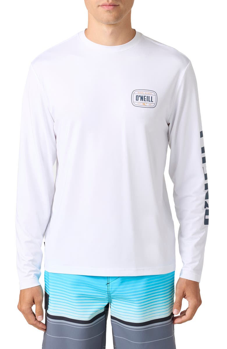 O'Neill TRVLR UPF Graphic Long Sleeve Performance T-Shirt, Main, color, 