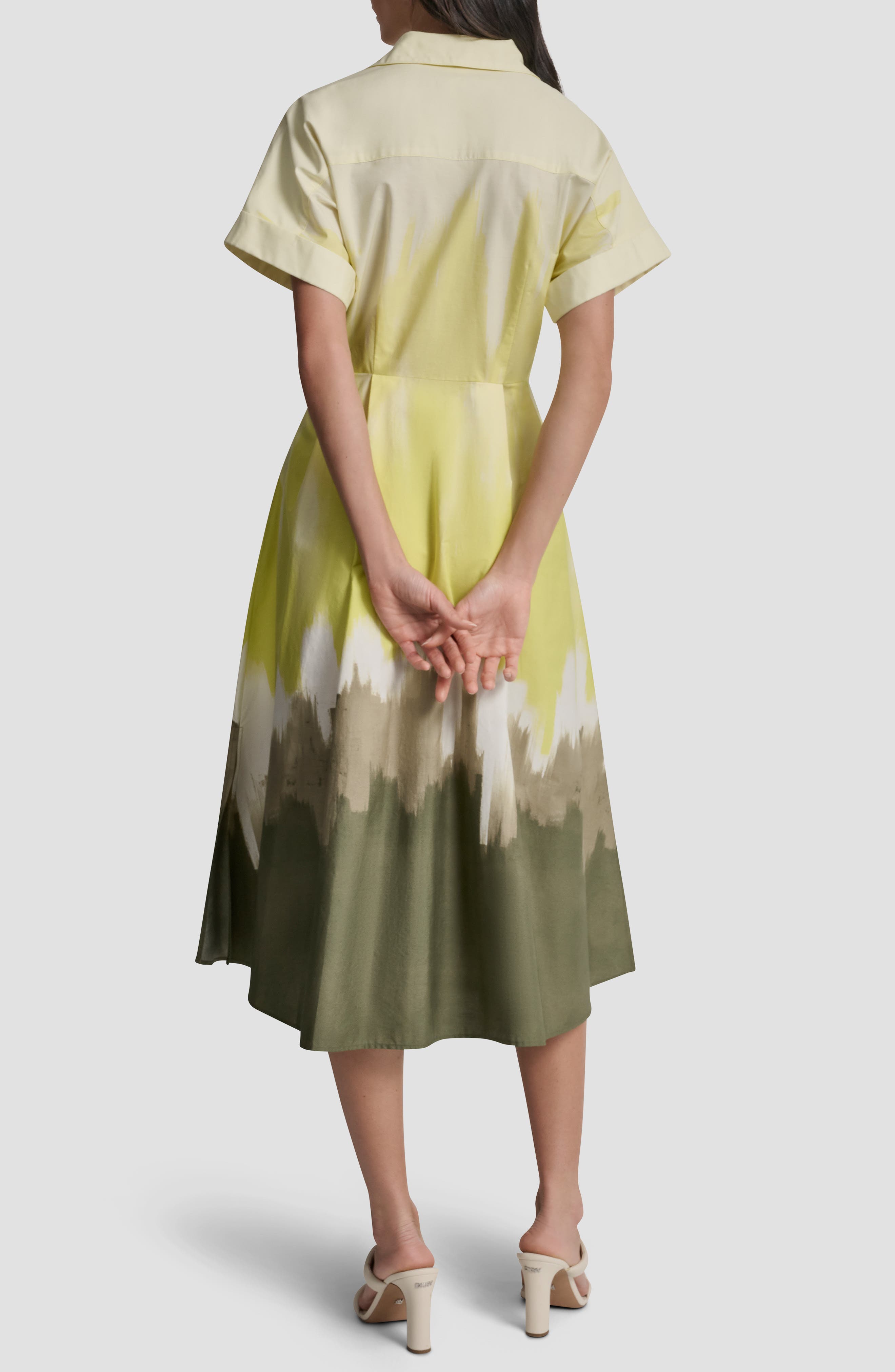 Printed Shirtdress - image 2