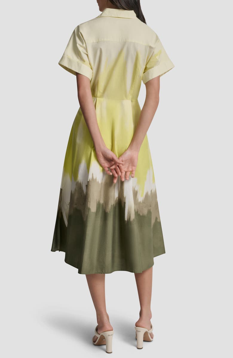 DKNY Printed Shirtdress, Alternate, color, Daybreak Haze