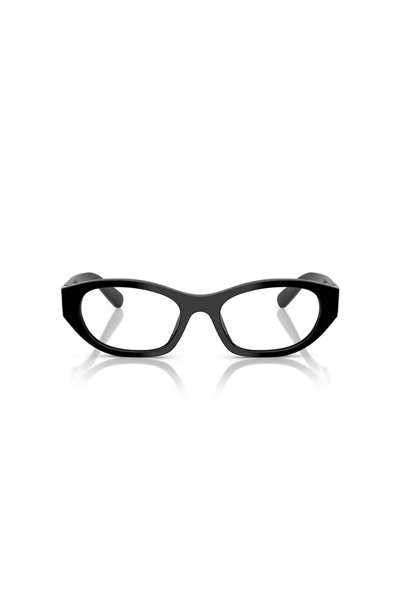 53mm Irregular optical glasses, Alternate, color, Black