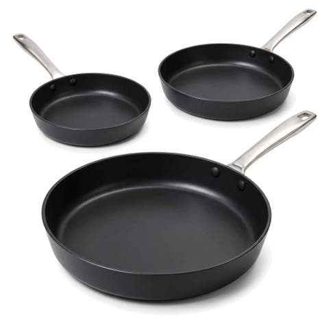 Maestro 3-Piece Ceramic Nonstick Frying Pan Set
