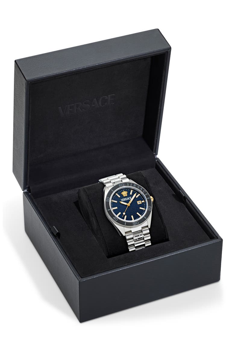 V-Dome Watch, 42mm, Alternate, color, STAINLESS STEEL