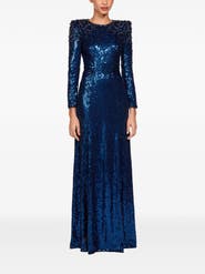 Jenny Packham Dulcet Sequin-Embellished Dress
