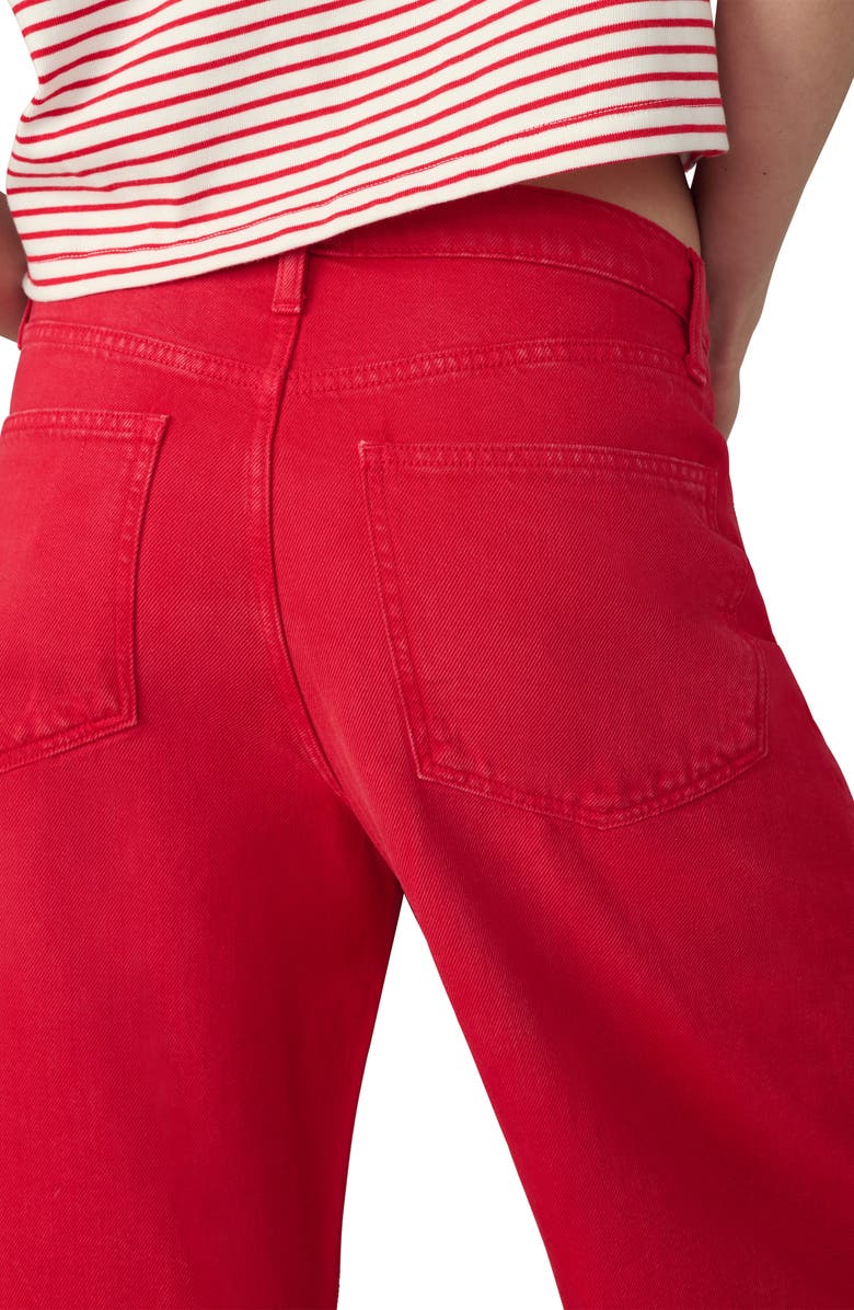 Joe's Jeans The Ryan Drawstring Low Slung Baggy Jeans, Alternate, color, Cherry Red