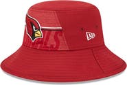 New Era Men's New Era Cardinal Arizona Cardinals 2023 NFL Training Camp Stretch Bucket Hat