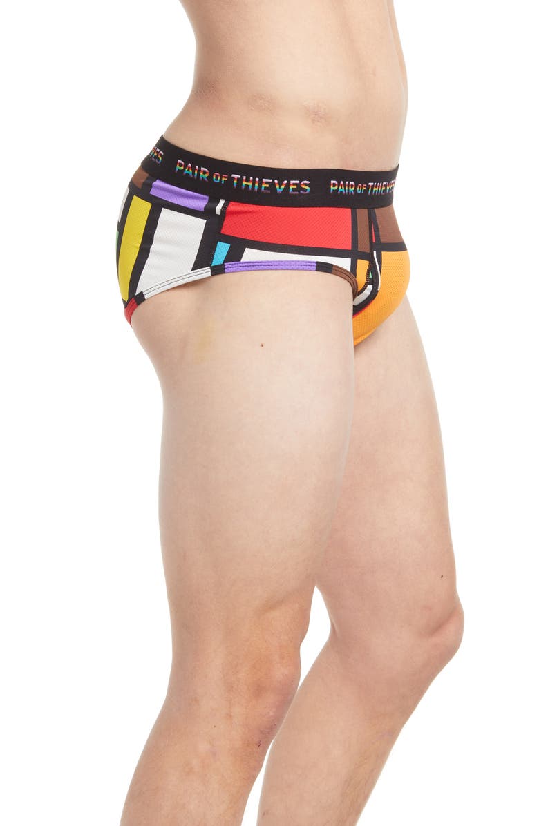 Pair of Thieves Pride SuperFit Briefs, Alternate, color, 