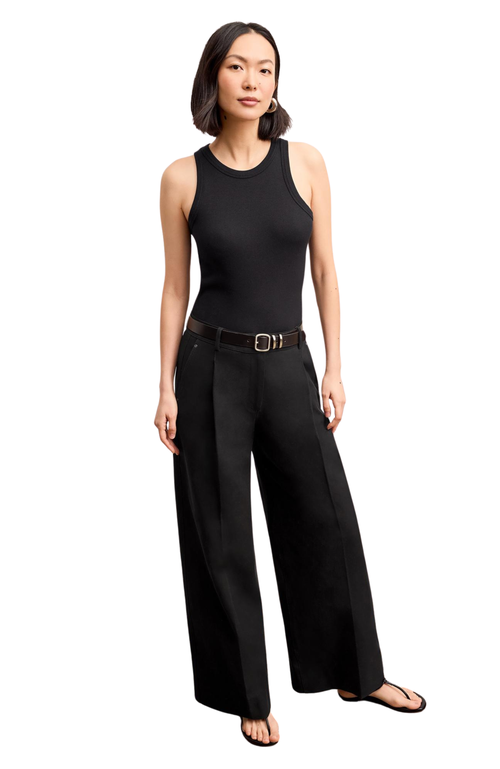 M.m.lafleur Aubry Crewneck Tank In Black