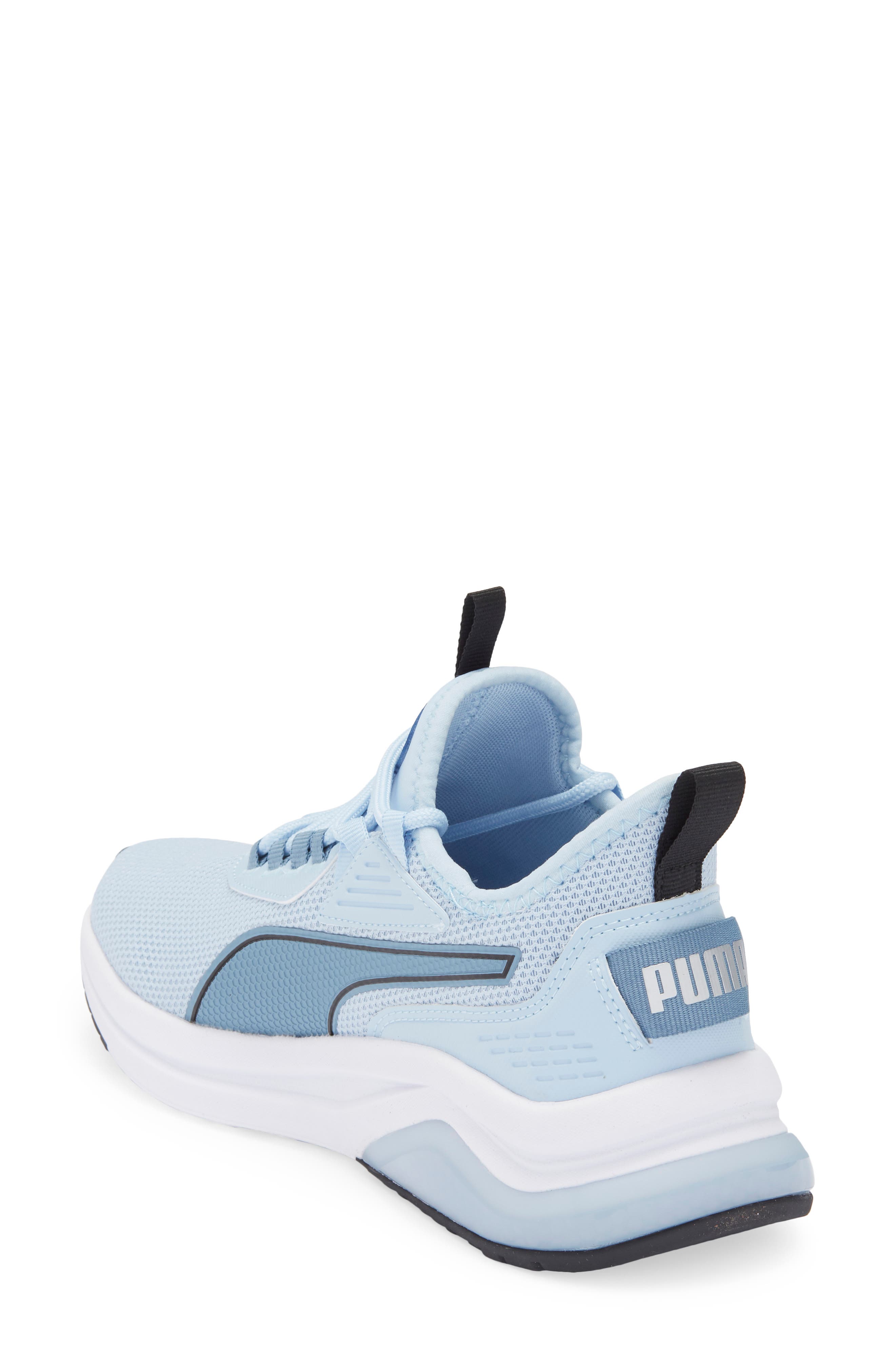 PUMA Amplifier Sneaker, Alternate, color, Haute Tropic/ Cool Blue/ Slv