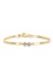 Diamond Infinity Bangle Bracelet