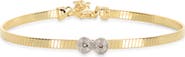MESHMERISE Diamond Infinity Bangle Bracelet