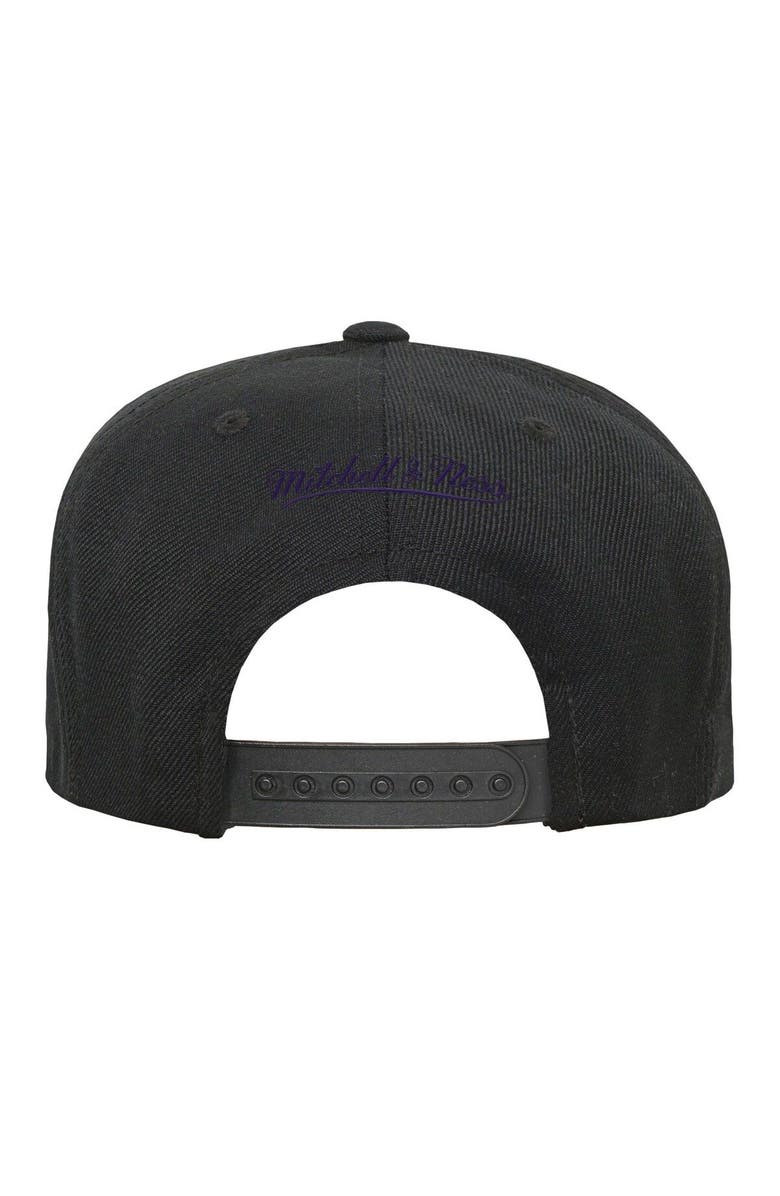 Mitchell & Ness Youth Mitchell & Ness Black Phoenix Suns Team Script Snapback Hat, Alternate, color, 