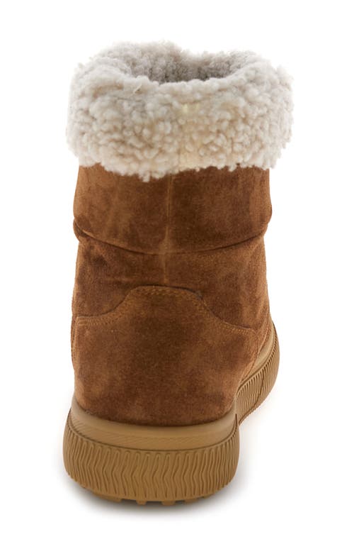 Voile Blanche Pan Genuine Shearling Lined Bootie In Multi