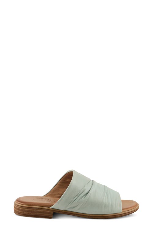 Spring Step Jaleel Slide Sandal In Mint Green