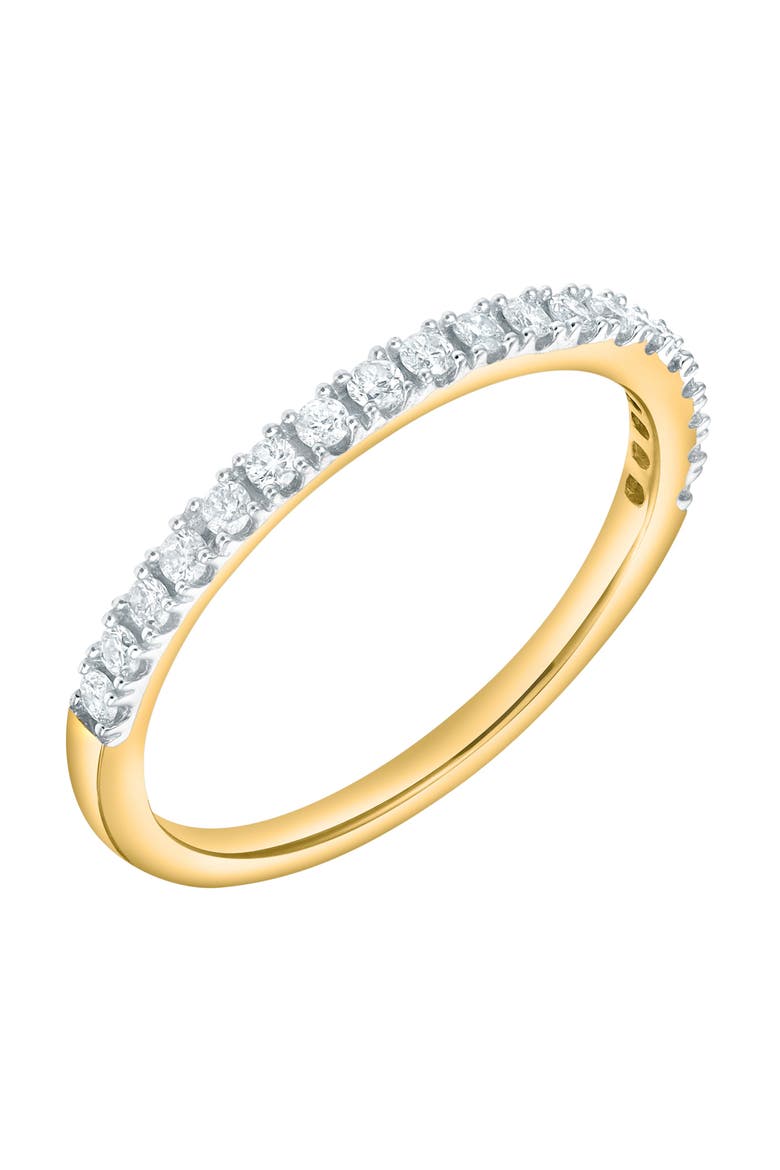 Lunessa 14K Diamond  Band - 0.20 ct, Alternate, color, 14K Yellow Gold