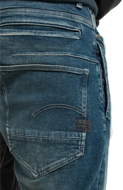 G-star D-staq 3d Slim Fit Jeans In Worn In Meadows