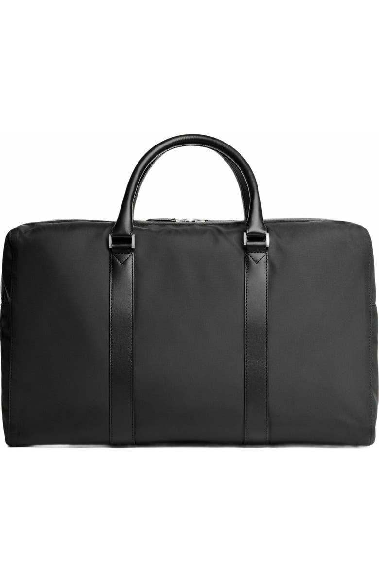 Carl Friedrik Compact Duffle Bag Nylon, Alternate, color, Black