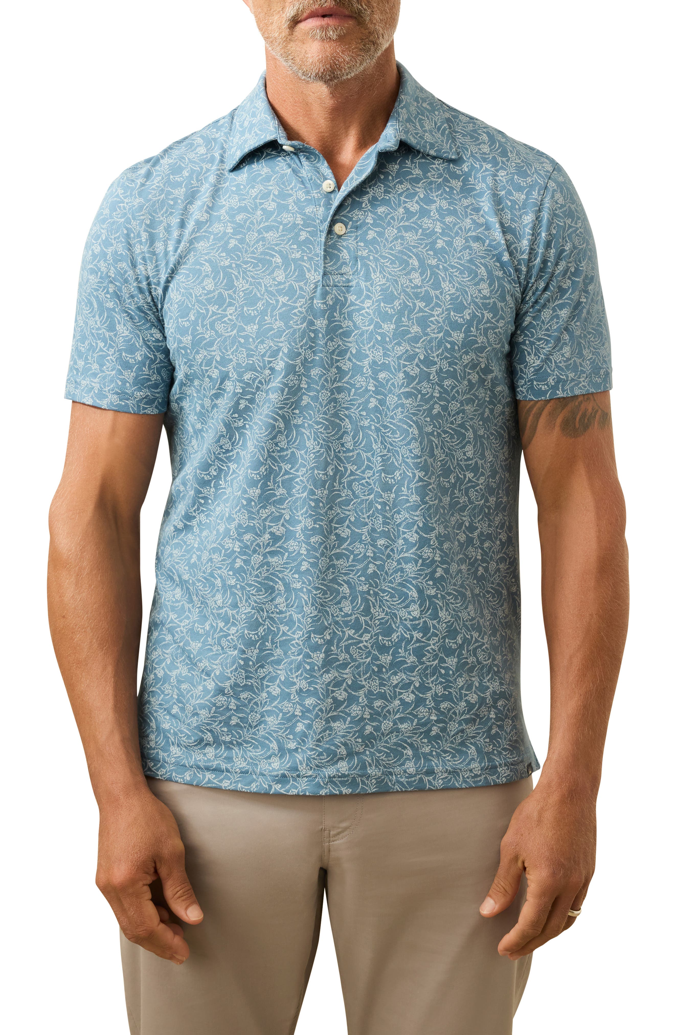 Faherty Movement Piqué Polo