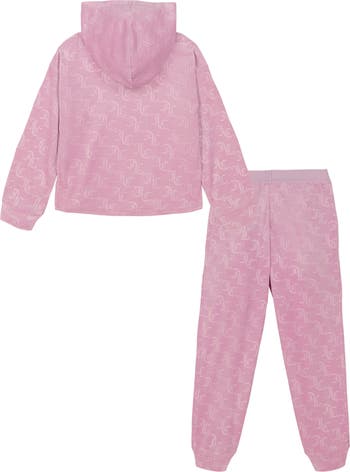 Kids' Velour Hoodie & Joggers Set
