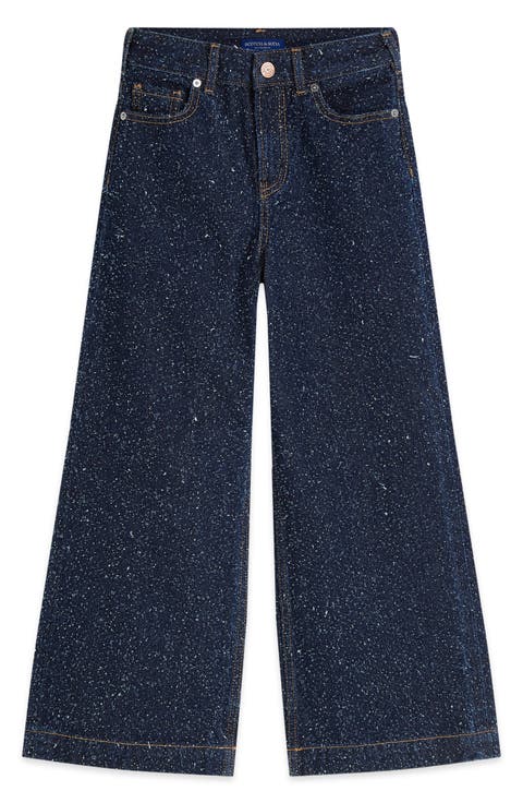 Kids' The Wave Deep Weave Wide Leg Jeans