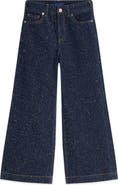 Scotch & Soda Kids' The Wave Deep Weave Wide Leg Jeans