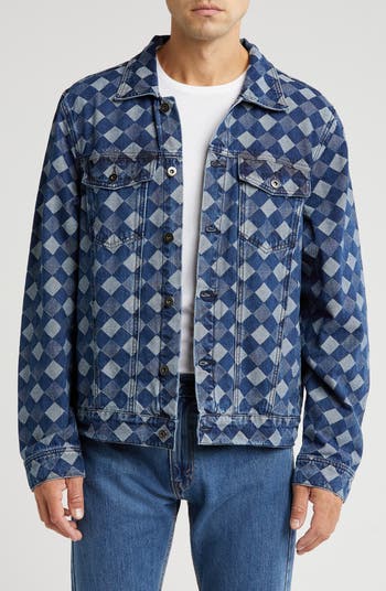 ★E.B.M★ Round Neck Denim Trucker Jacket EMP2DJK010 Basic_TradesmanTruckerJacket_D