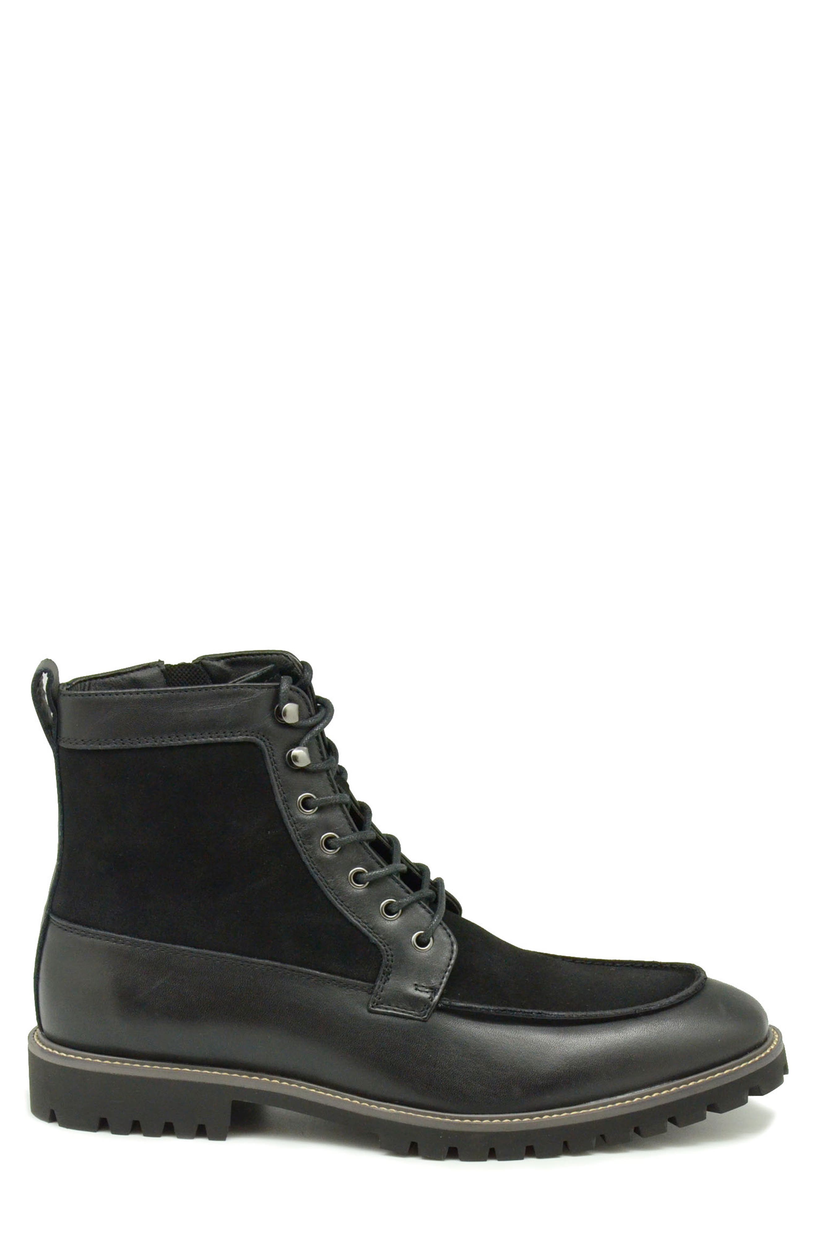 La Milano Hearth II Combat Boot, Alternate, color, Black