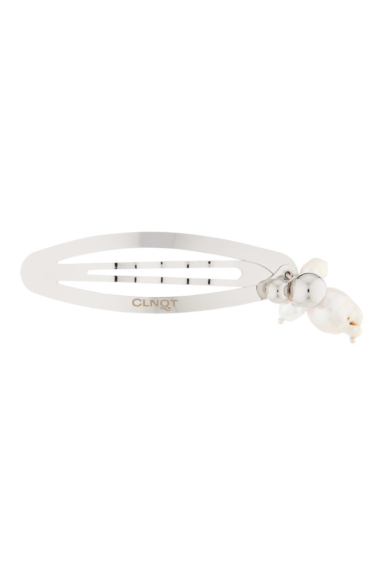 Mickey Hair Clip, Main, color, PALLADIUM